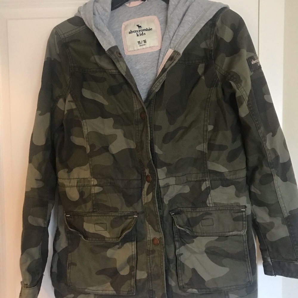 Abercrombie camouflage jacket